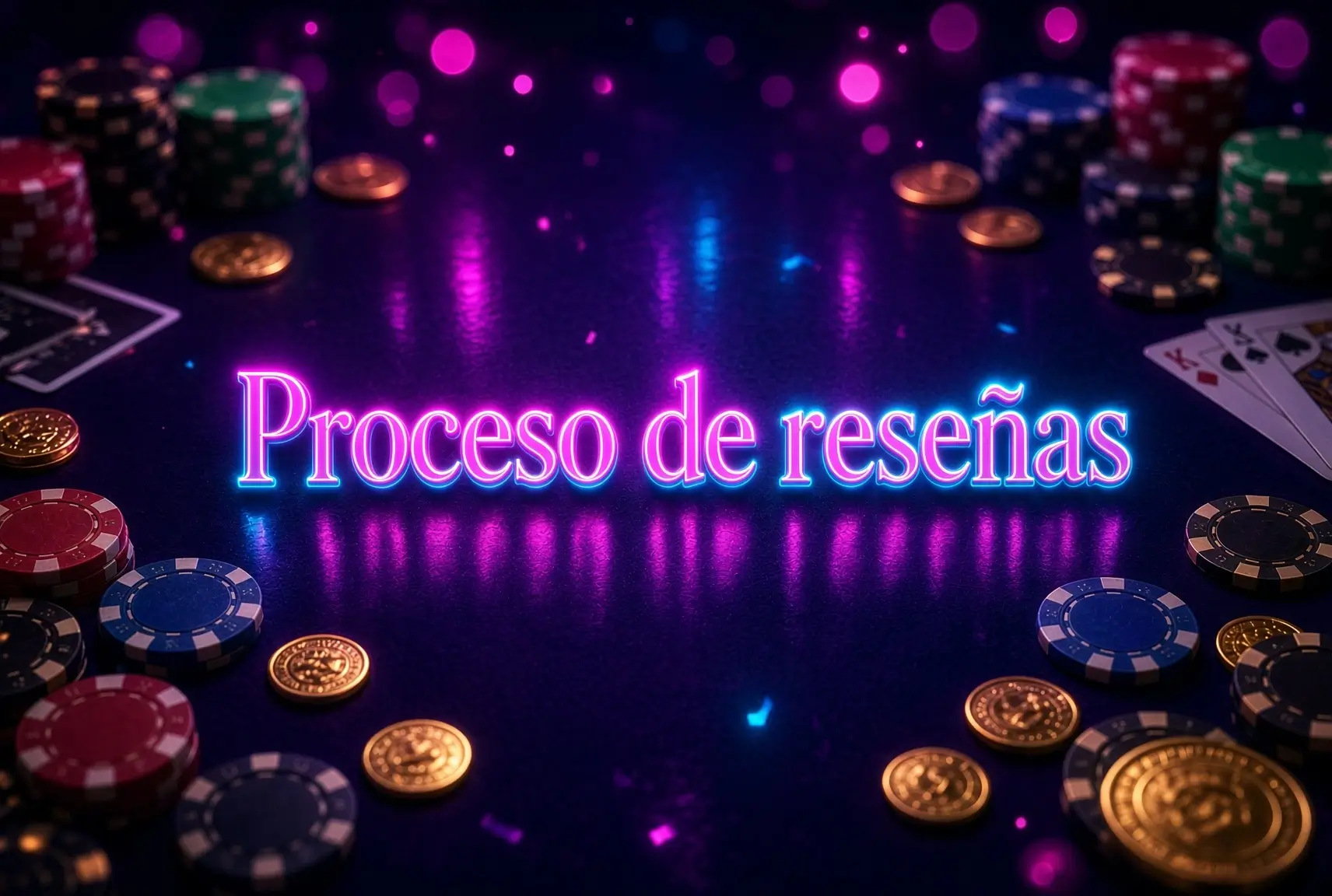 Proceso de reseñas