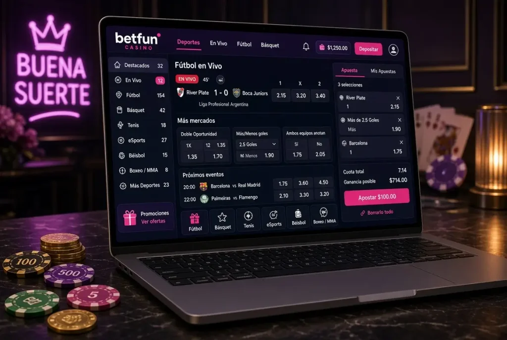 apuestas deportivas en Betfun