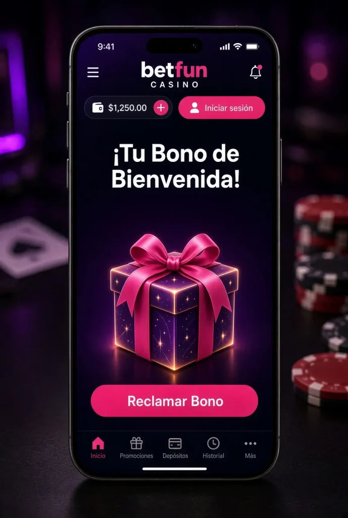 Bonos y promociones de Betfun
